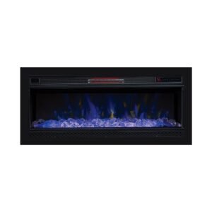 42" Infrared Electric Fireplace Insert w/ Black Trim Options