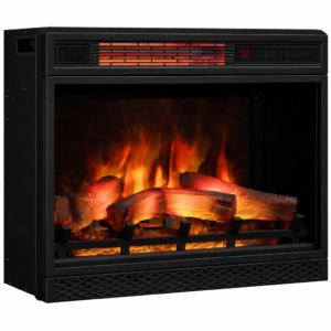 23" 3D Infrared Electric Fireplace Insert