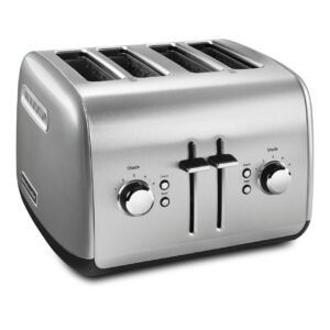 4-Slice Toaster with Manual High-Lift Lever